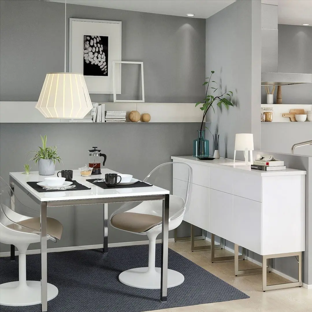 Scaun Ikea Baltsar rotativ (Alb)