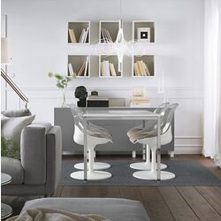 Scaun Ikea Baltsar rotativ (Alb) Thumb