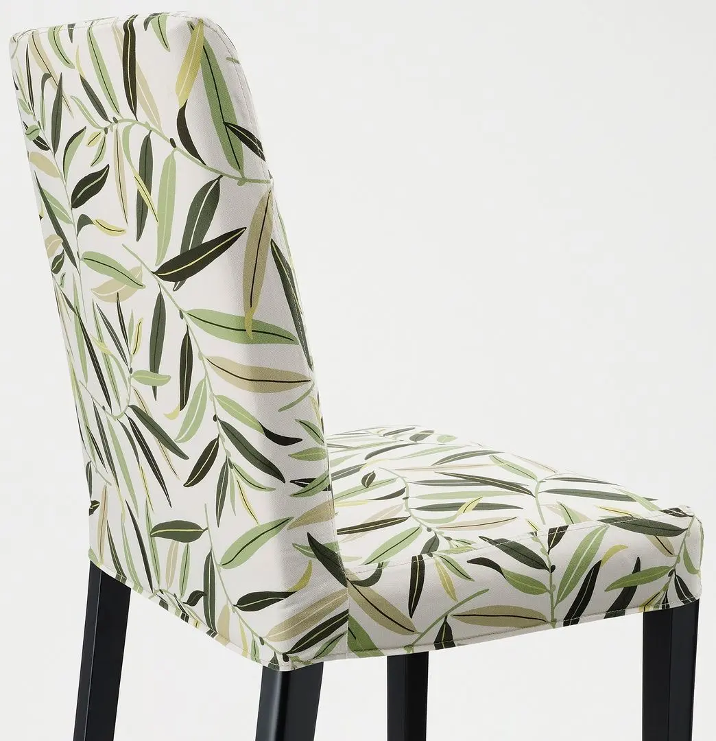 Scaun Ikea Bergmund/Fagelfors (Negru/Multicolor)