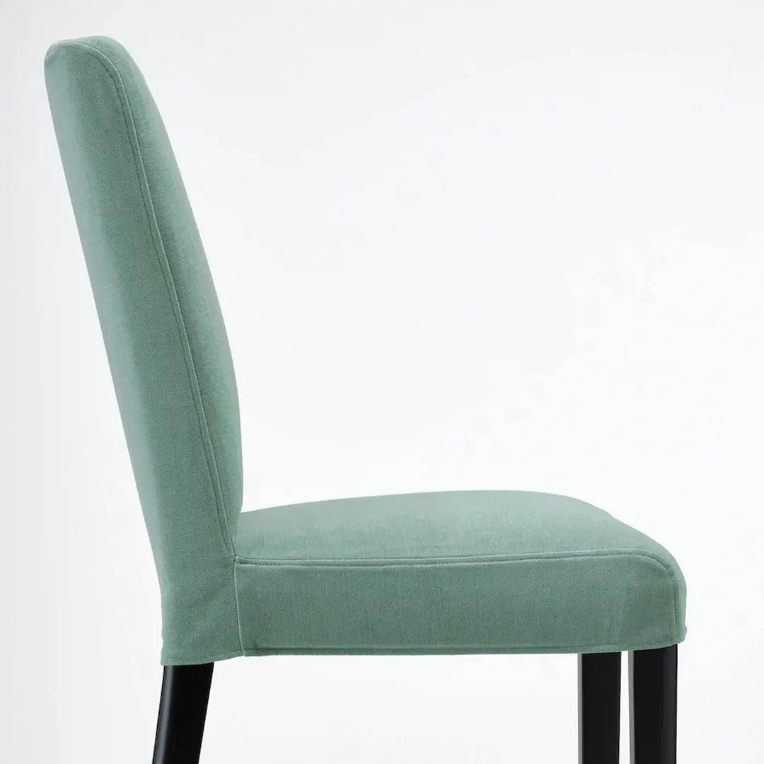 Стул Ikea Bergmund (Черный/Люнген Светло-зеленый) - 2