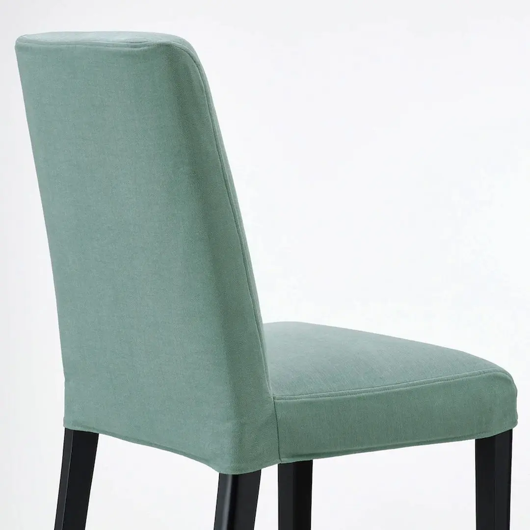 Стул Ikea Bergmund (Черный/Люнген Светло-зеленый) - 3