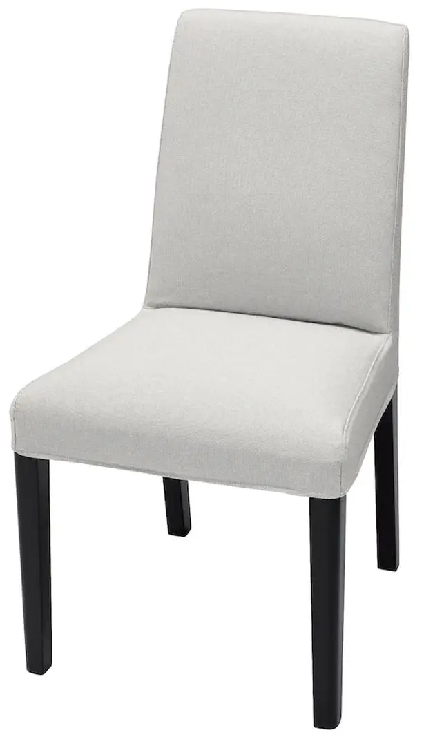 Scaun Ikea Bergmund/Orrsta (Negru/Gri)