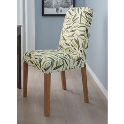 Scaun Ikea Bergmund/Fagelfors (Aspect Stejar/Multicolor)