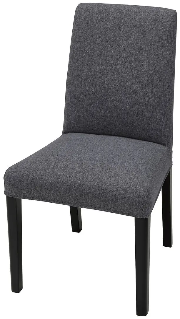 Scaun Ikea Bergmund/Gunnared (Negru/Gri)