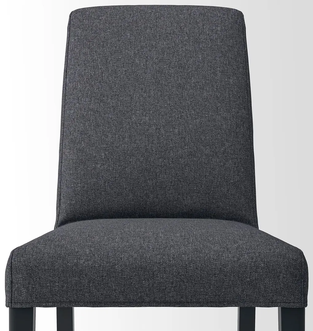 Scaun Ikea Bergmund/Gunnared (Negru/Gri)