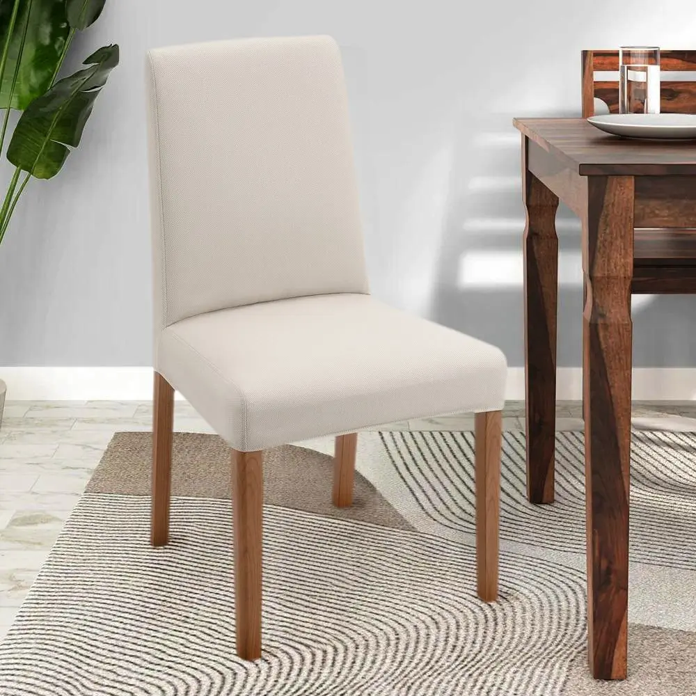 Scaun Ikea Bergmund/Hallarp (Aspect Stejar/Bej)