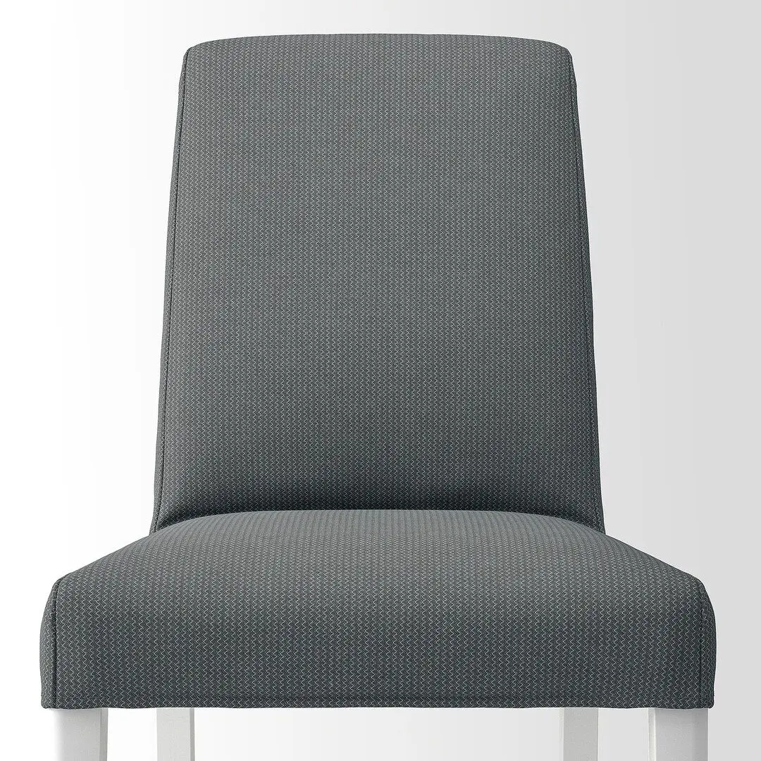 Scaun Ikea Bergmund/Nykvarn (Alb/Gri)