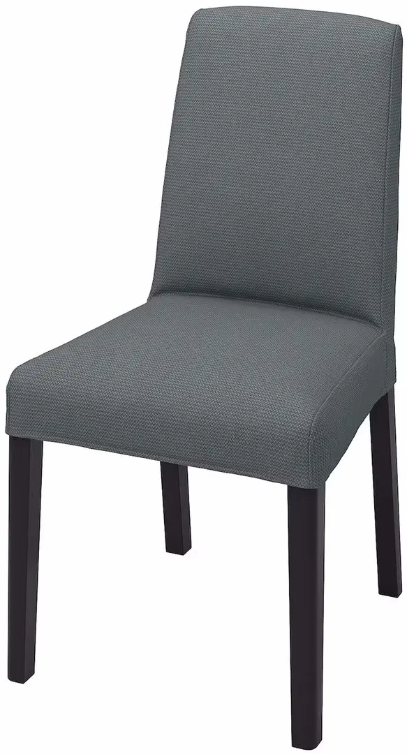 Scaun Ikea Bergmund/Nykvarn (Negru/Gri)