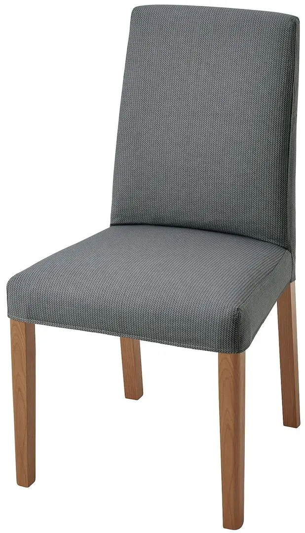 Scaun Ikea Bergmund/Nykvarn (Aspect Stejar/Gri)