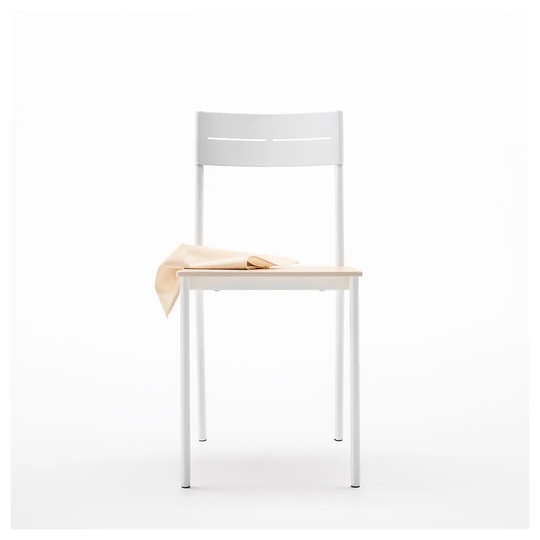 Стул Ikea Buslatt (Белый/Сосна)