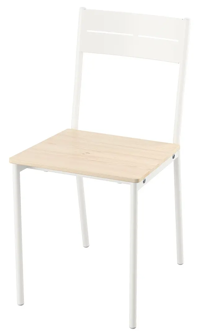 Стул Ikea Buslatt (Белый/Сосна)