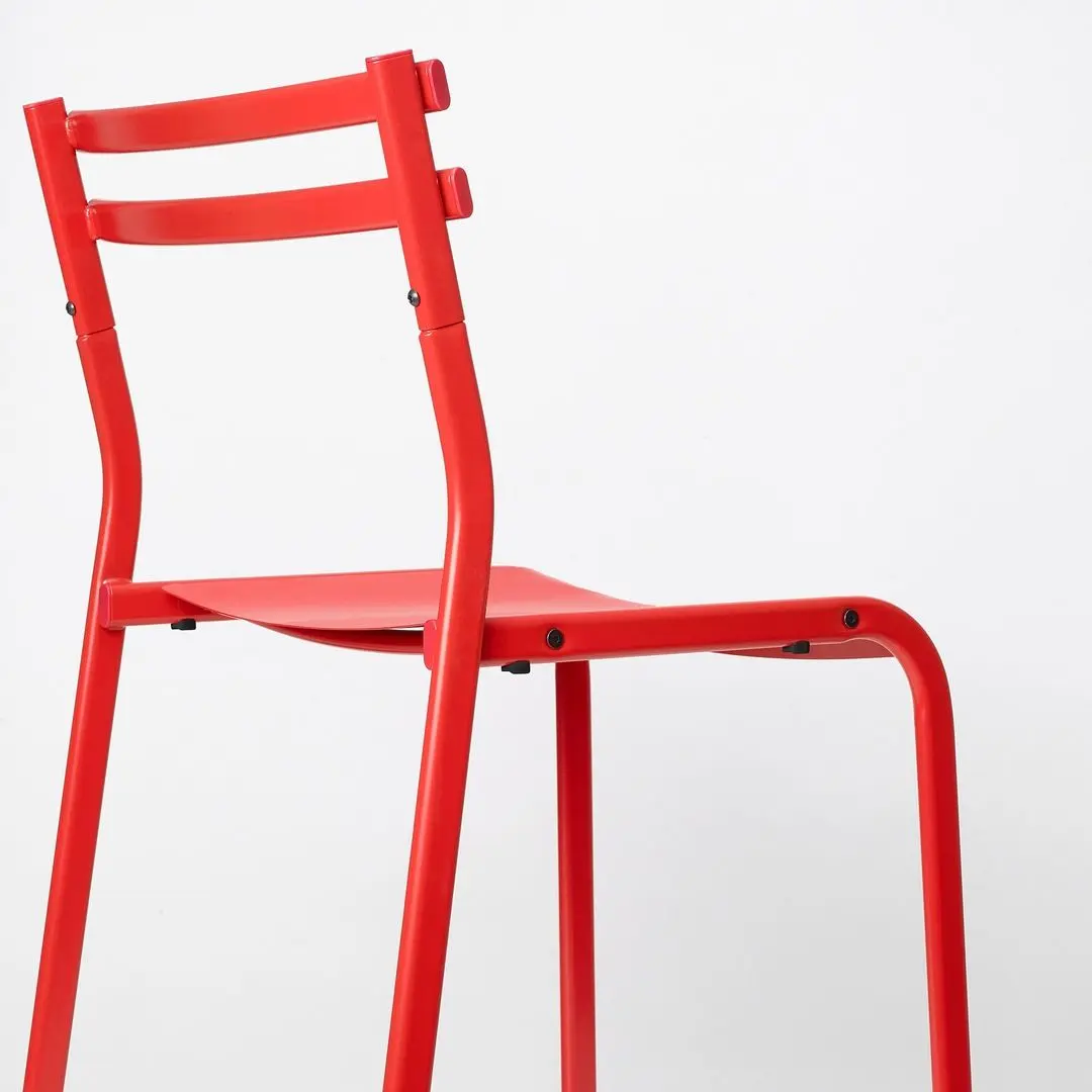 Стул Ikea Geneson (Красный)