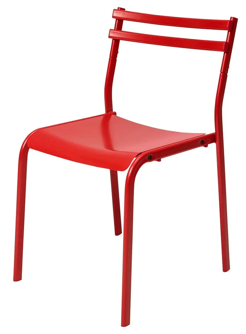 Стул Ikea Geneson (Красный)