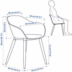 Scaun Ikea Gronsta (Alb) Thumb