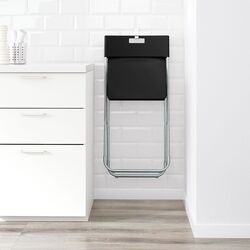 Scaun Ikea Gunde pliant (Negru) Thumb