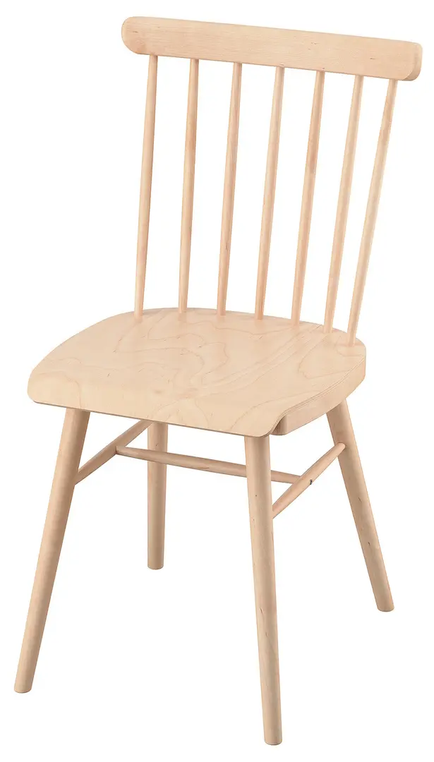 Scaun Ikea Hogved (Furnir mesteacan)