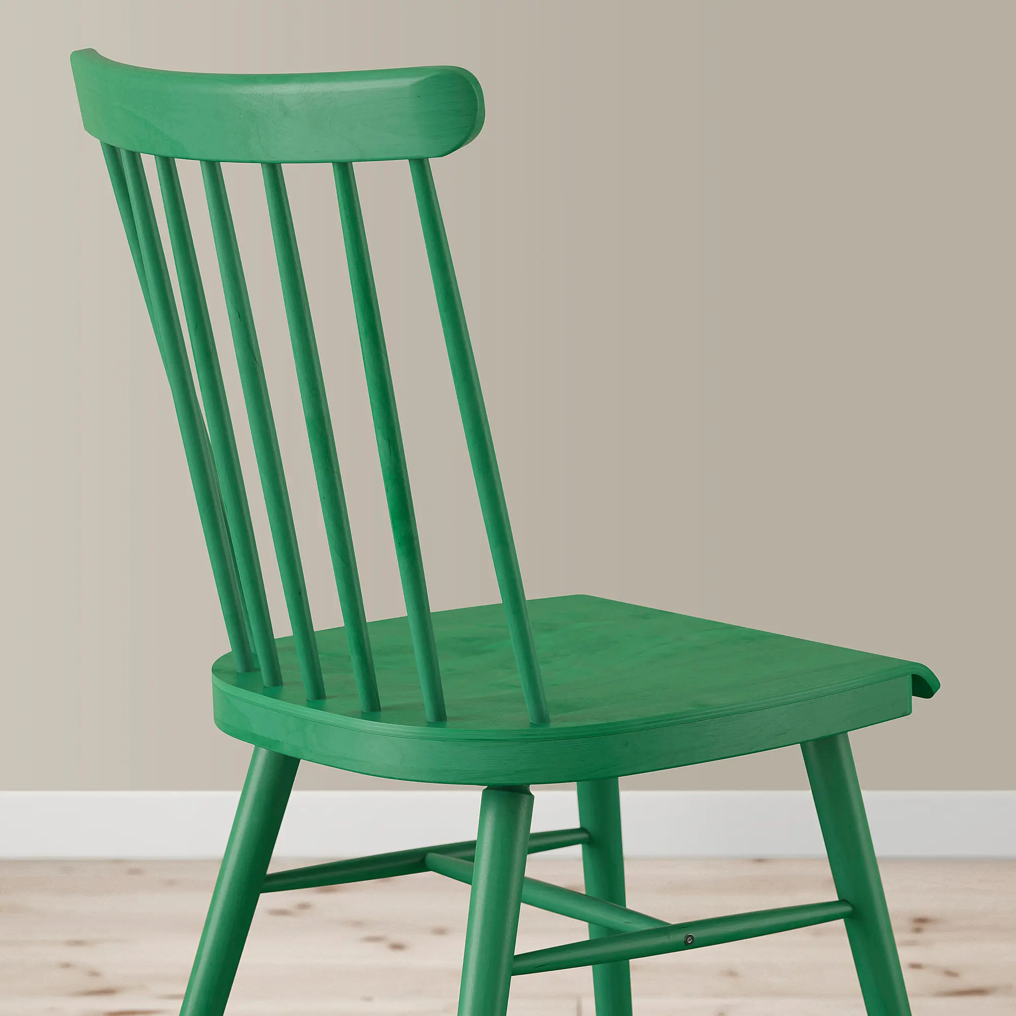 Scaun Ikea Hogved (Verde)