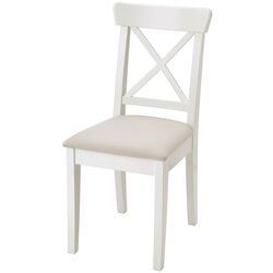 Scaun Ikea Ingolf/Hallarp (Alb/Bej)