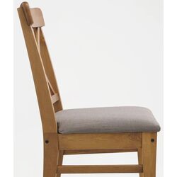 Scaun Ikea Ingolf/Nolhaga (Aspect antichizat/Gri-bej) Thumb