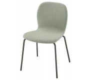 Scaun Ikea Karlpetter (Gunnared Verde Deschis/Sefast Negru)