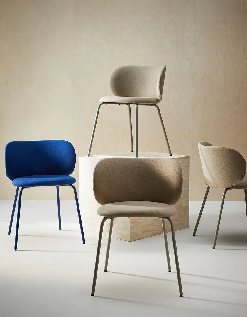 Scaun Ikea Krylbo (Tonerud Albastru)