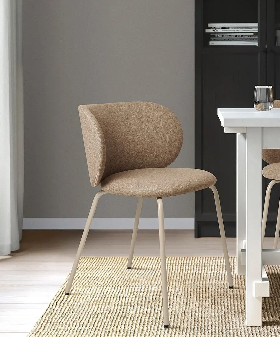 Стул Ikea Krylbo/Tonerud (Темно-бежевый)