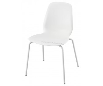 Scaun Ikea Lidas (Alb/Sefast Alb)