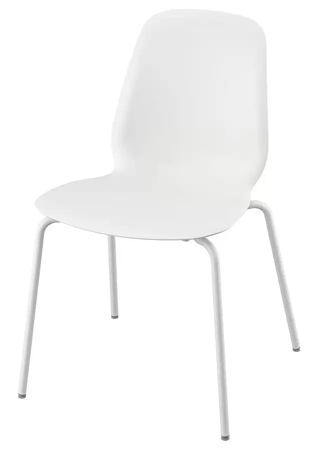 Scaun Ikea Lidas/Sefast (Alb)