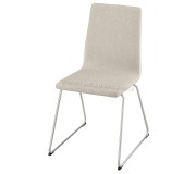 Scaun Ikea Lillanas (Cromat/Gunnared Bej)