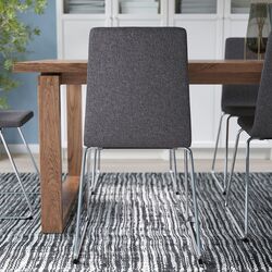 Scaun Ikea Lillanas (Cromat/Gunnared Gri Inchis) Thumb