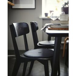 Scaun Ikea Lisabo (Negru) Thumb