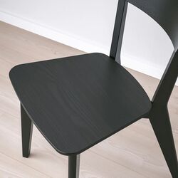 Scaun Ikea Lisabo (Negru) Thumb