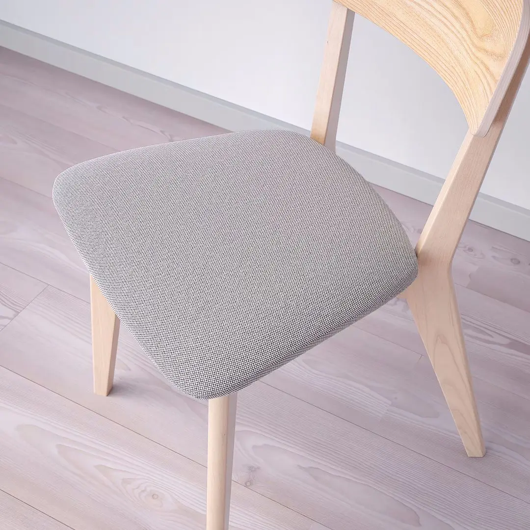 Scaun Ikea Lisabo/Tallmyra (Frasin/Alb/Negru)