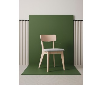 Scaun Ikea Lisabo/Tallmyra (Frasin/Alb/Negru)