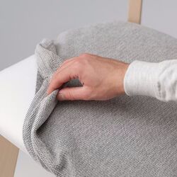 Scaun Ikea Lisabo/Tallmyra (Frasin/Alb/Negru) Thumb