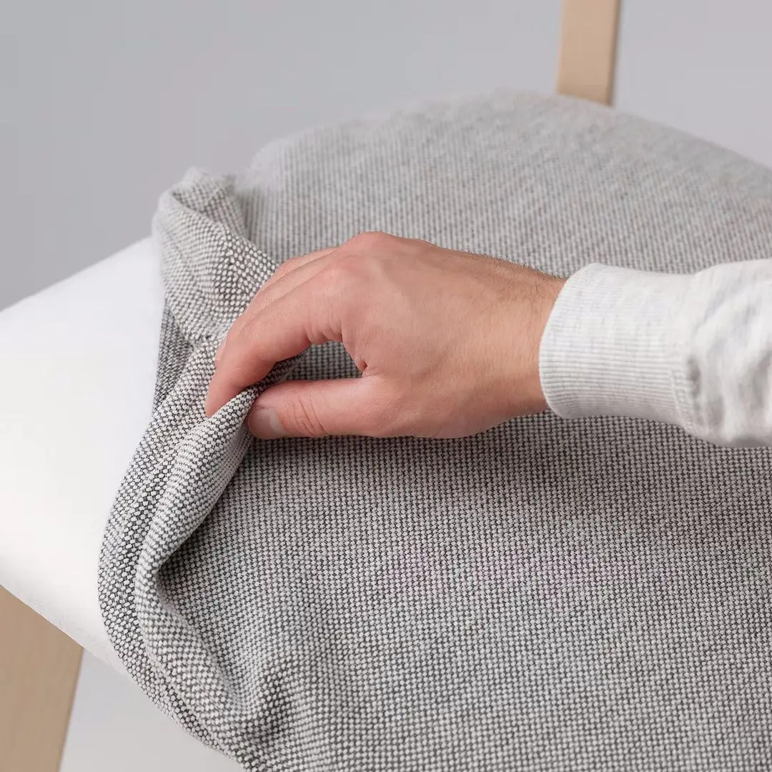 Scaun Ikea Lisabo/Tallmyra (Frasin/Alb/Negru)