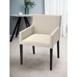 Стул Ikea Marenas/Gunnared (Черный/Бежевый)