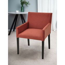 Scaun Ikea Marenas (Negru/Gunnared Roşu-Maro)