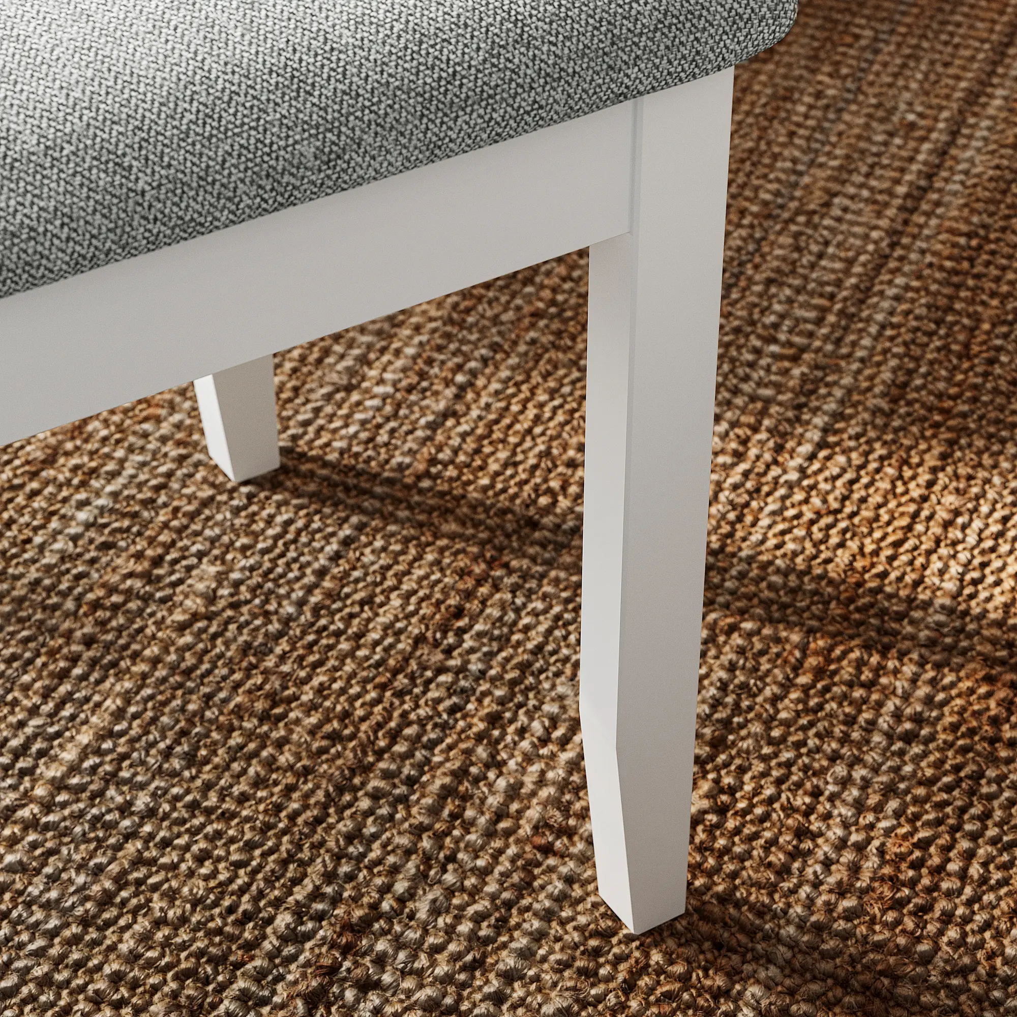 Стул Ikea Nasinge/Tibbleby (Белый/Серо-бежевый)