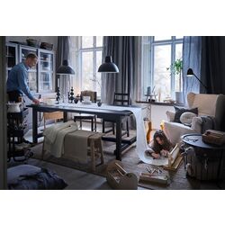 Scaun Ikea Nordviken (Negru) Thumb