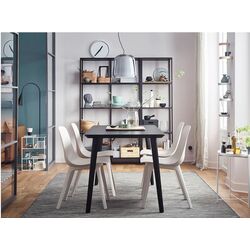 Scaun Ikea Odger (Alb/Bej) Thumb