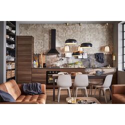 Scaun Ikea Odger (Alb/Bej) Thumb