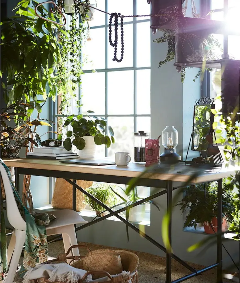 Scaun Ikea Odger (Alb/Bej)