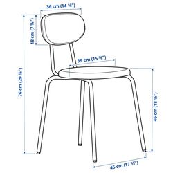 Scaun Ikea Ostano (Verde Inchis Remmarn/Verde Inchis) Thumb