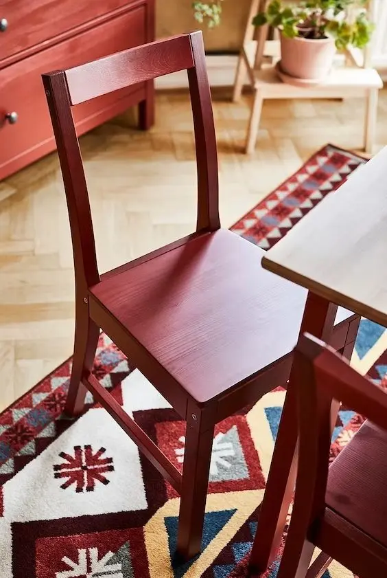 Scaun Ikea Pinntorp (Rosu)