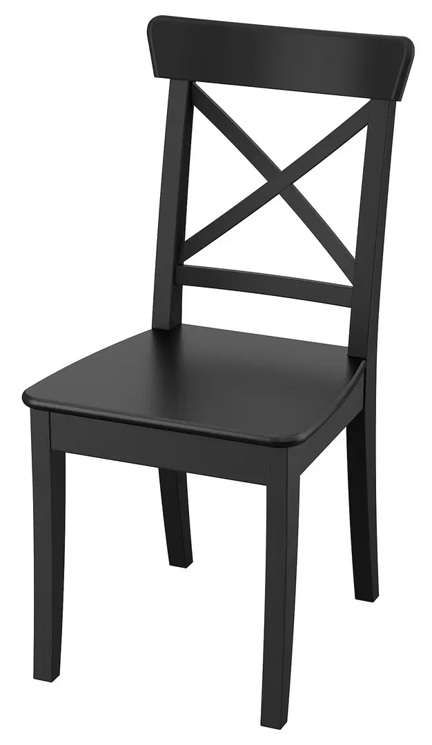 Scaun Ikea Rosentorp (Negru)