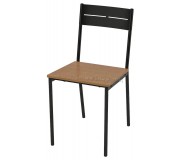 Scaun Ikea Sandsberg (Negru/Vopsit Maro)