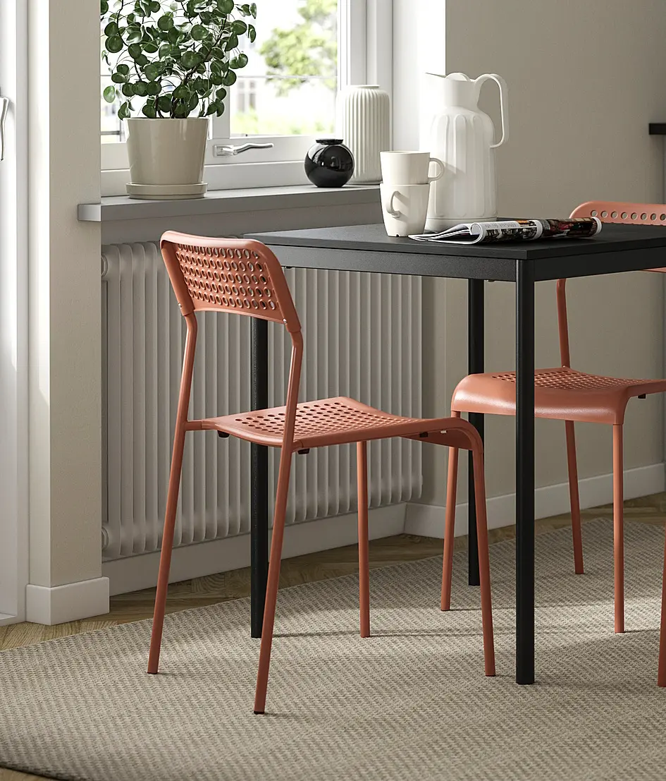 Scaun Ikea Sandsberg (Rosu-maro)