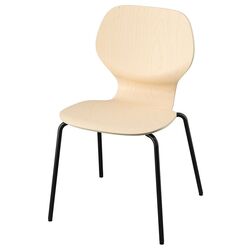 Scaun Ikea Sigtrygg/Sefast (Mesteacan/Negru)