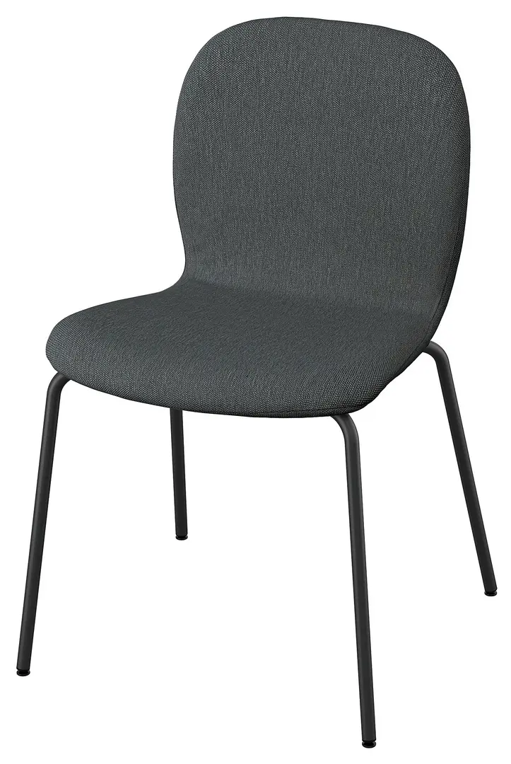 Scaun Ikea Skalsta/Knaback (Gri inchis/Черно-серый)